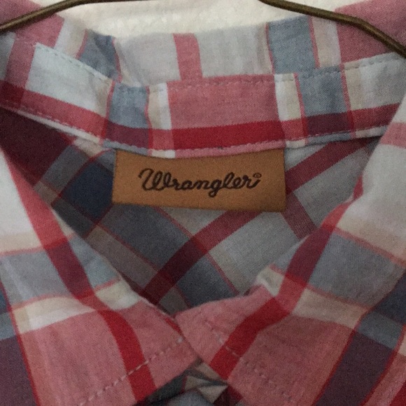 Wrangler girls button up sleeveless top - Picture 2 of 7